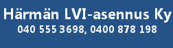 Härmän LVI-asennus ky logo